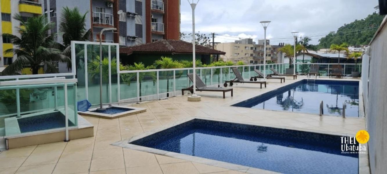 Thel Ubatuba - Apto 48/A, Saint Martin - Praia Grande Εξωτερικό φωτογραφία